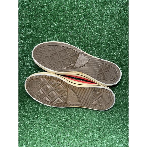 Vintage Converse Made In USA 90s Y2K Chuck Taylor Low Top Red Womens 7.5 Men 5.5 - Picture 11 of 12